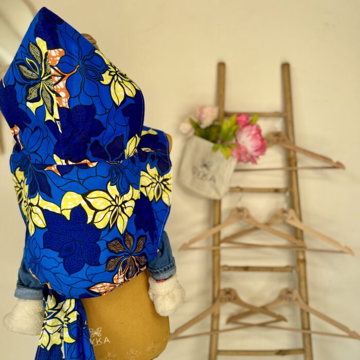 Porte bébé Gorilla Fin – Blue Flower